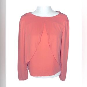 FOREVER 21 Blouse color Peach size Small